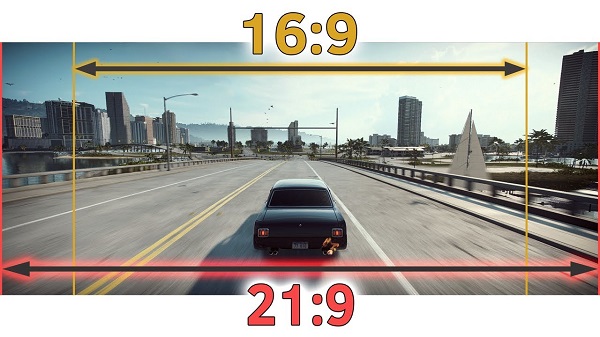 21:9 UltraWide vs. 16:9 Widescreen