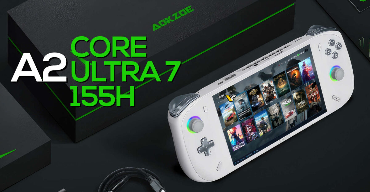 AOKZOE A2 Ultra : Une autre Console avec un Intel Core Ultra 7 annoncée à 822 euros