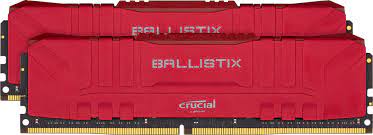 Mémoire RAM : Crucial Ballistix 8 Go 3200 Mhz