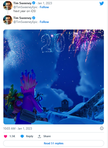 Fortnite reviendrait sur iPhone et iPad cette année avec iOS 17 Fortnite reviendrait sur iPhone et iPad cette année avec iOS 17