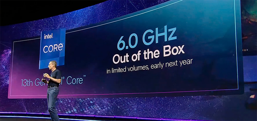 Intel montre son Core i9-13900KS en action atteignant 6 GHz