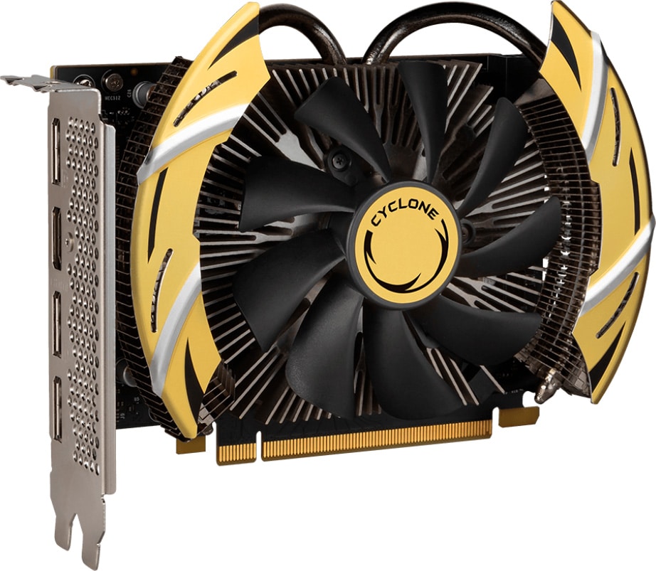 MSI GeForce RTX 4060 CYCLONE : GPU au design très rétro