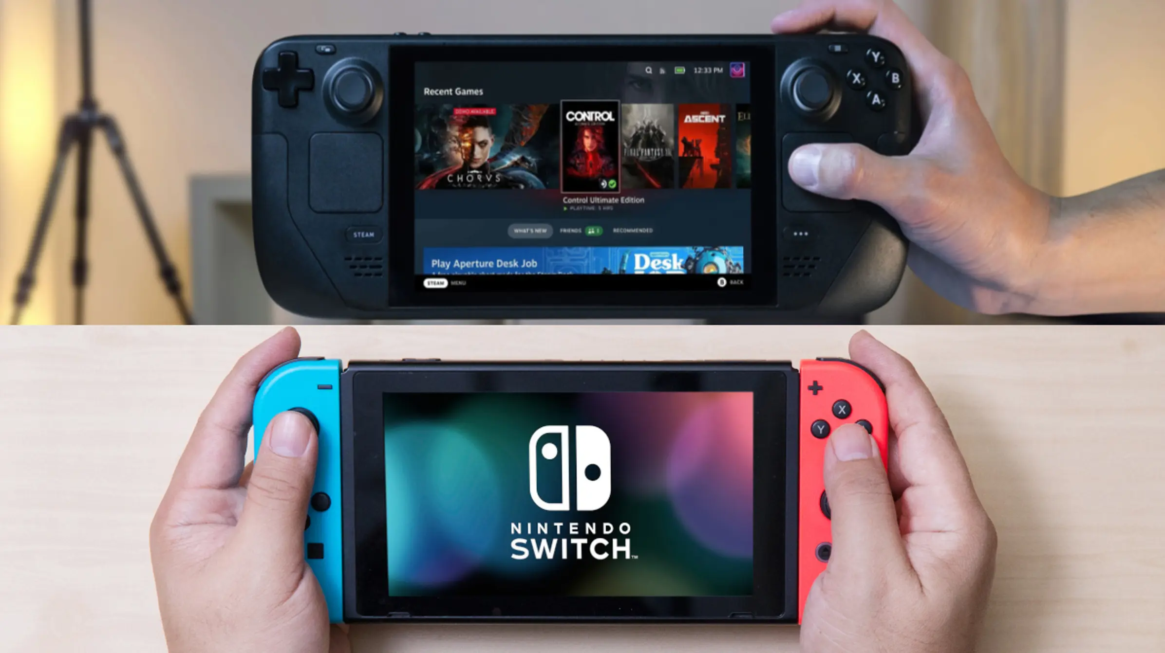 Nintendo Switch vs Steam Deck Nintendo Switch vs Steam Deck