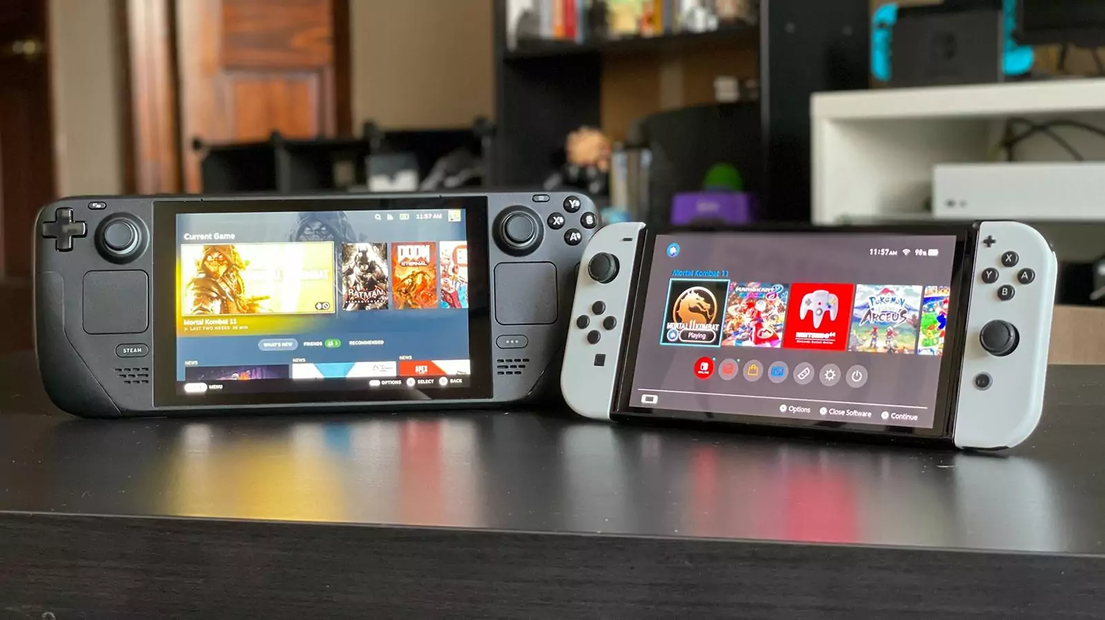 Nintendo Switch vs Steam Deck : Qu'est-ce qui Vous Convient le Mieux ?