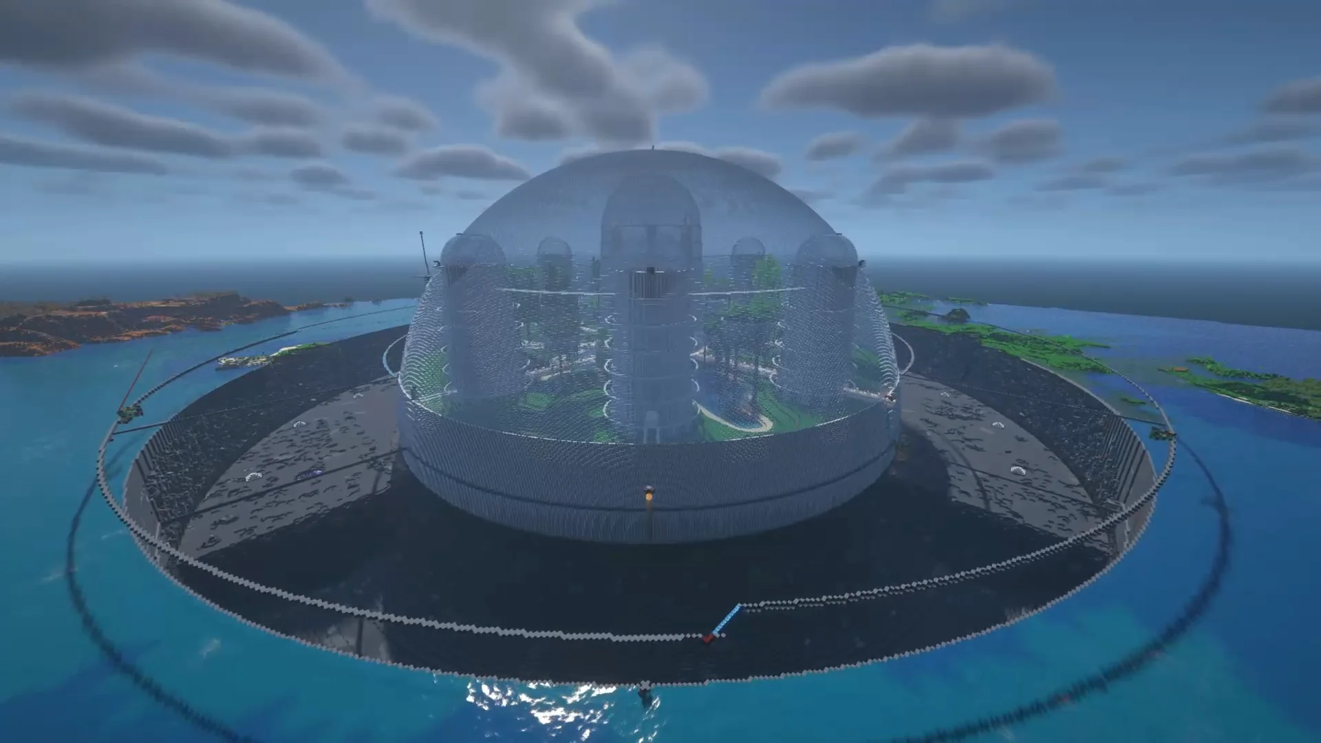 Un joueur de Minecraft a Construit une ville Futuriste en 3 ans !